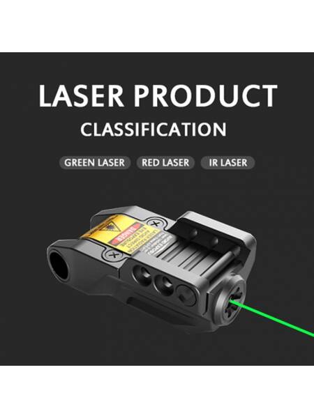 Laser pointer pentru arma, T9 BlackHawk Tactical Low Profile Compact W / E reglabil culoare verde