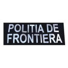 BANDA VELCRO IMPRIMATA POLITIA DE FRONTIERA - PLATCA VELCRO