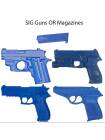 INCARCATOR PISTOL ANTRENAMENT SIG SP2022 BLUE GUNS FS2022M