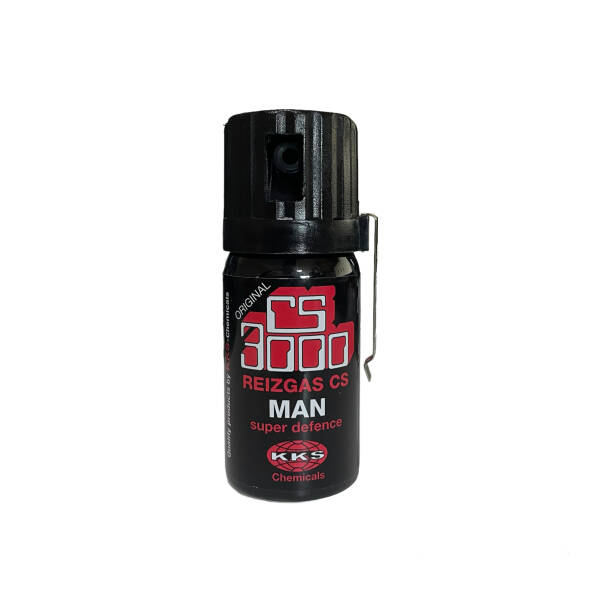 Spray CS 3000 cu gaz paralizant (iritant-lacrimogen) 40ml