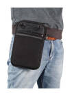 BORSETA CU TOC PISTOL DISIMULAT CULOARE NEAGRA PENTRU CENTURA
