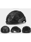 HUSA CASCA FAST MH,PJ TYPHON MATERIAL RIPSTOP SI PLASA CAMUFLAJ NEGRU TH4TY