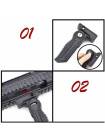MANER PENTRU ARMA AK47 DIN ABS NEGRU PE613