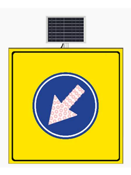 INDICATOR RUTIER SOLAR OCOLIRE STANGA 100X100CM