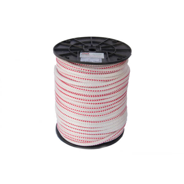 FRANGHIE POLIPROPILENA 10 MM ALB/ROSU-0030=70M