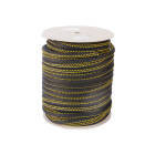 FRANGHIE POLIPROPILENA 16 MM NEGRU/GALBEN 50M