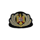 EMBLEMA SCUT METALIC COIFURA OFITERI JANDARMERIA ROMANA