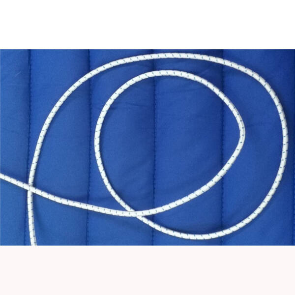 SNUR POLIESTER ELASTIC 3 MM ALB-ALBASTRU, 100M