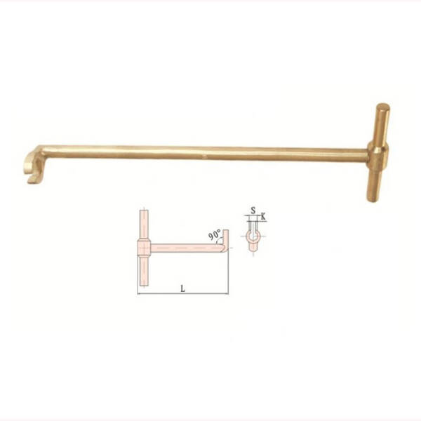 CHEIE FIXA TIP-L CU MANER TIP-T ANTIEX (ATEX) T-EX