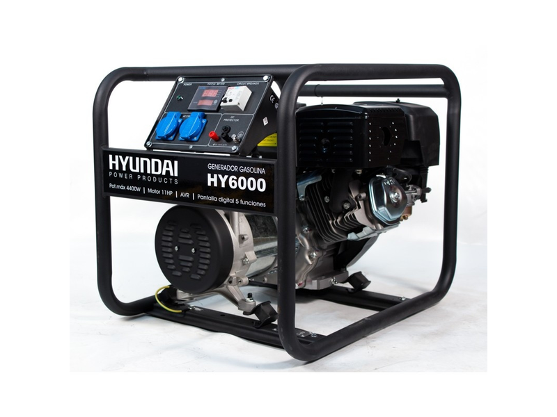 Generator de curent monofazic HYUNDAI HY6000 HYUNDAI / Генератор однофазного струму HYUNDAI HY6000 HYUNDAI