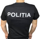 Tricou negru Politia fara epoleti