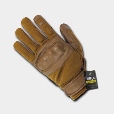 MANUSI TACTICE DIN PIELE CU NOMEX RAPDOM T40 COYOTE